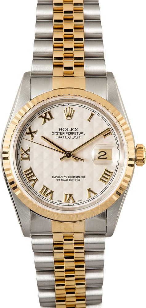 rolex 16233 pyramid dial|Rolex datejust 16233 day night.